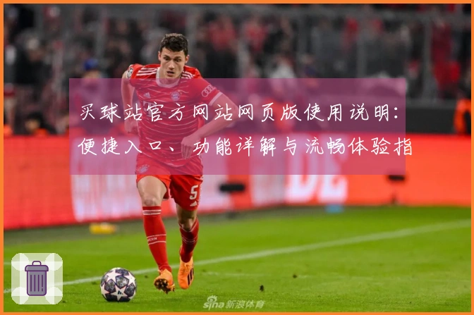 买球站官方网站网页版使用说明：便捷入口、功能详解与流畅体验指南